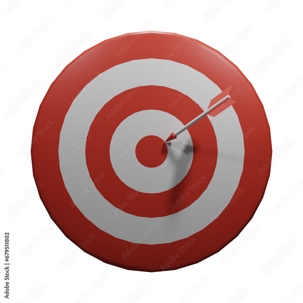 3d Target Arrow