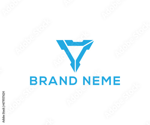 Free Download v letter logo design - GFXLoad