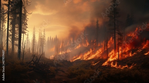 Discover the utilization of for predicting and preventing forest fires  saving virtual ecosystems