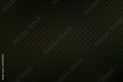 Green background with rhombus pattern, Seamless texture