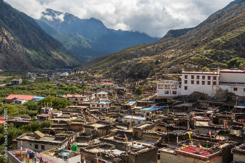 Marpha Village, Annapurna,Himalayas,Nepal photo