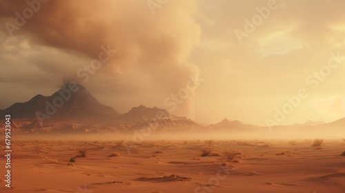 Explore the desert landscape, contending with frequent sandstorms and their impact on virtual infrastructure