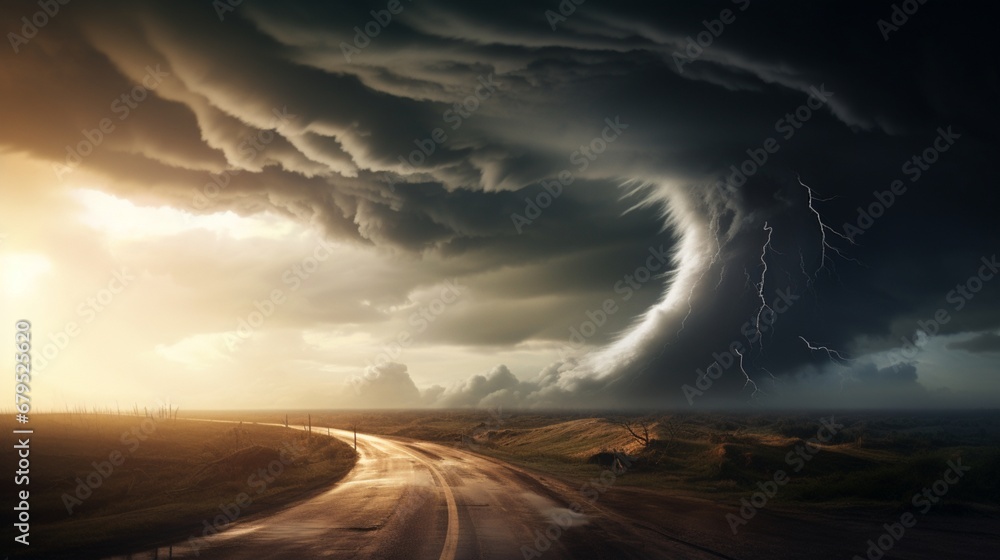 Journey to a world where weather modification endeavors to dissipate a looming tornado threat
