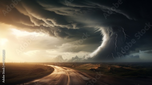 Journey to a world where weather modification endeavors to dissipate a looming tornado threat