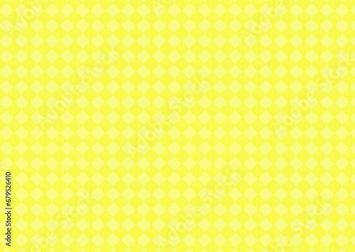 明るい黄色の幾何学模様