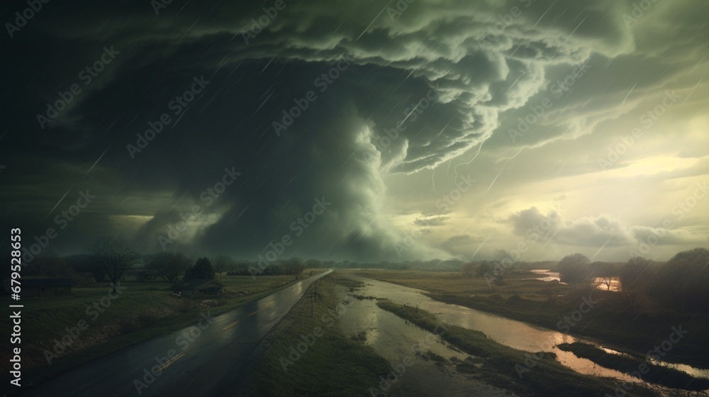 Venture into a world where weather modification attempts to dissipate an approaching tornado threat