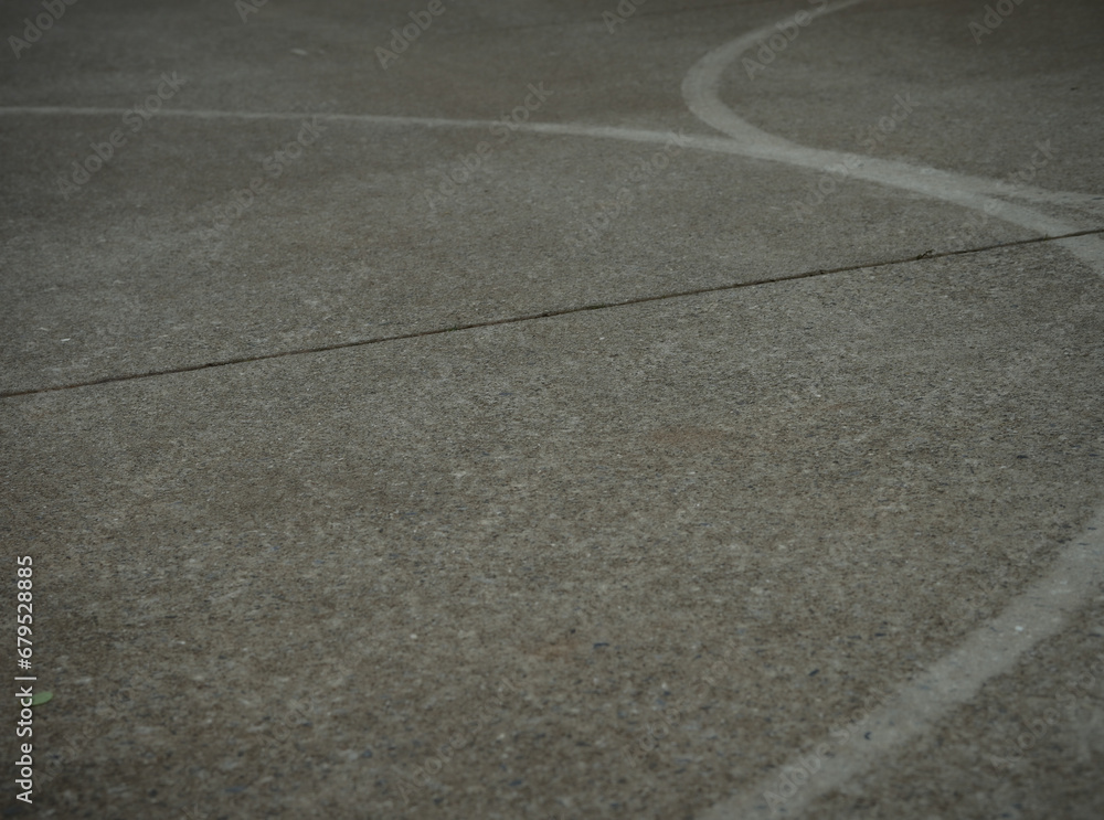 Fototapeta premium Closeup of Sidewalk with Circles
