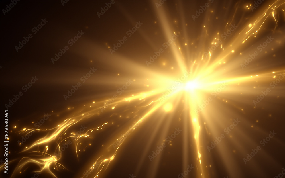 Obraz premium Optical Flares for Video Effect