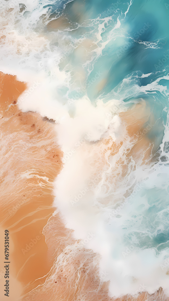 Fototapeta premium sand and water background