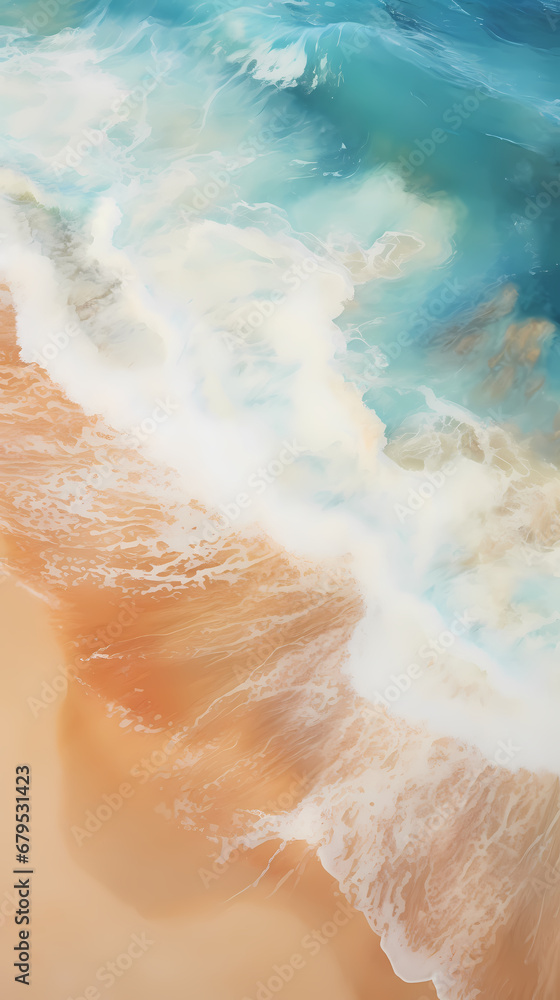 Fototapeta premium sand and water background