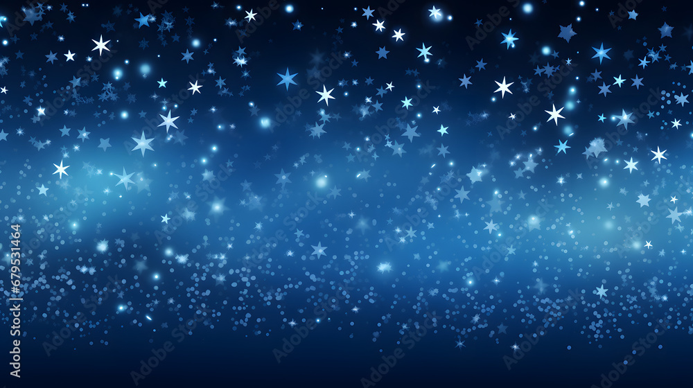 Obraz premium blue christmas background