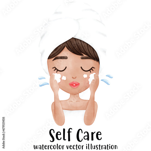 Facial Mask, woman face, self care, Skin care