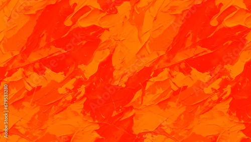 Untitled ArtworkAn abstract oil painting with fragments of artwork and paint brush strokes creates a modern and contemporary art background. The painting is highlighted by a beautiful orange color tex