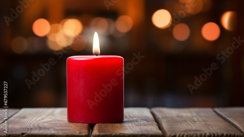 A red candle
