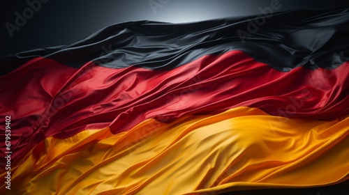 Germany National Flag. Flag of Germany. The federal flag shall be black, red and gold. Bundesflagge photo