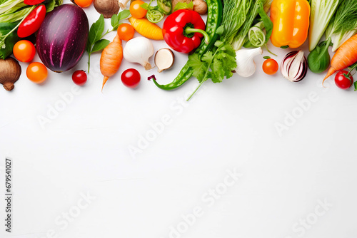 fresh vegetables on the table