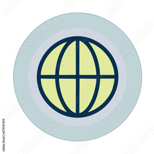 World planet earth, Globe Clip art Vector illustration icon © Razikul Rasel