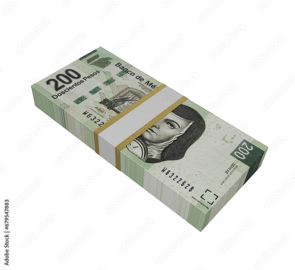Mexican Pesos, bank notes, currency bills, money background Mexican Pesos, bank notes, currency bills, money background
