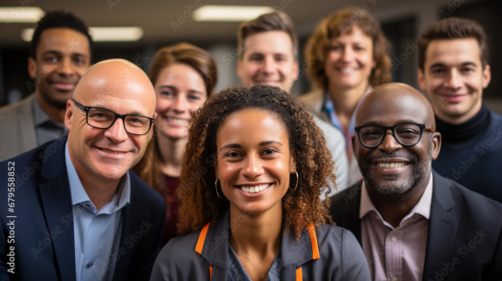 friendly multinational team office friendly multinational team office
