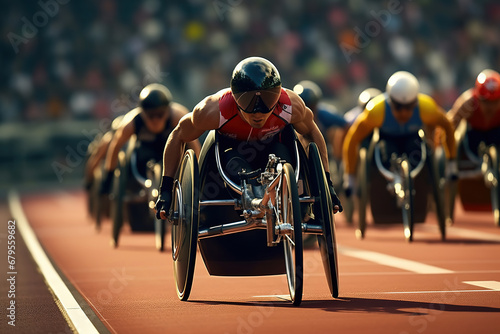 Para Athletics track and field events such as wheelchair racing