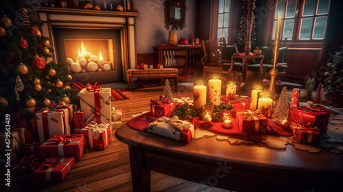 Christmas concept super realistic image