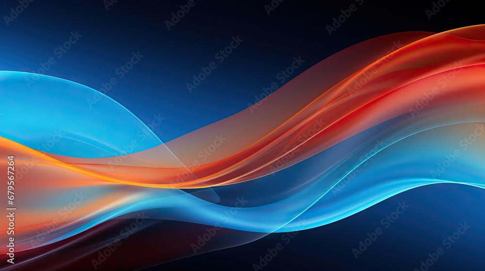 Dynamic thermal waves in red and blue gradients Dynamic thermal waves in red and blue gradients