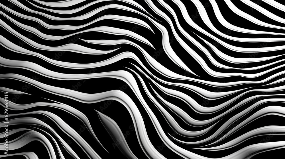 Monochromatic Abstract Black and White Zebra Striped Pattern Background, Creating a Chic and Timeless Aesthetic for Modern Design, Fashion, or Artistic Concepts with a Bold Visual Impact Monochromatic Abstract Black and White Zebra Striped Pattern Background, Creating a Chic and Timeless Aesthetic for Modern Design, Fashion, or Artistic Concepts with a Bold Visual Impact