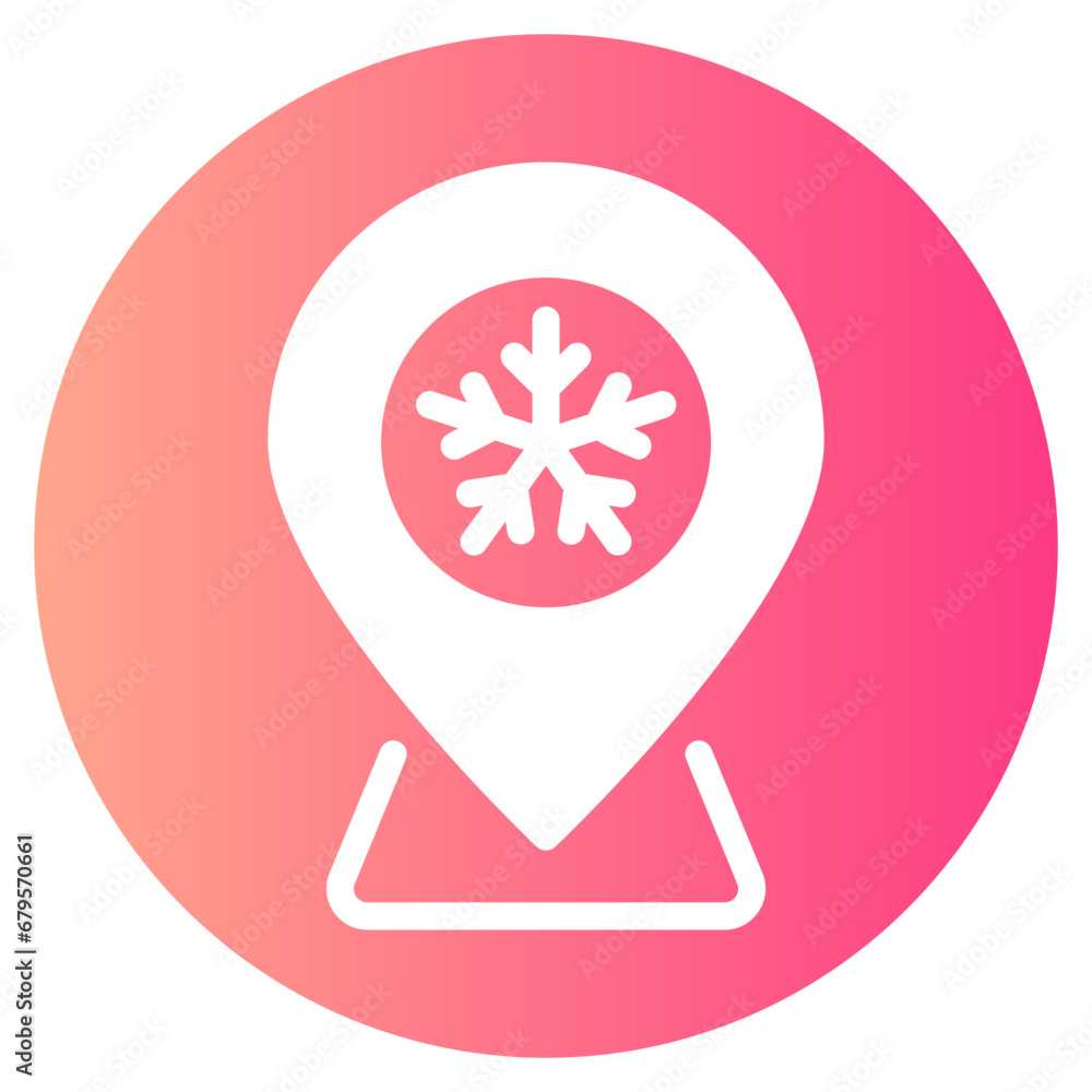 location gradient icon location gradient icon