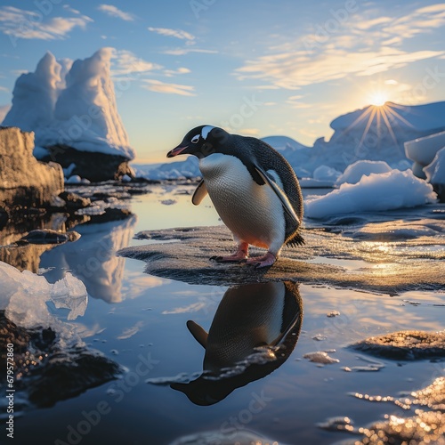 penguin in polar regions