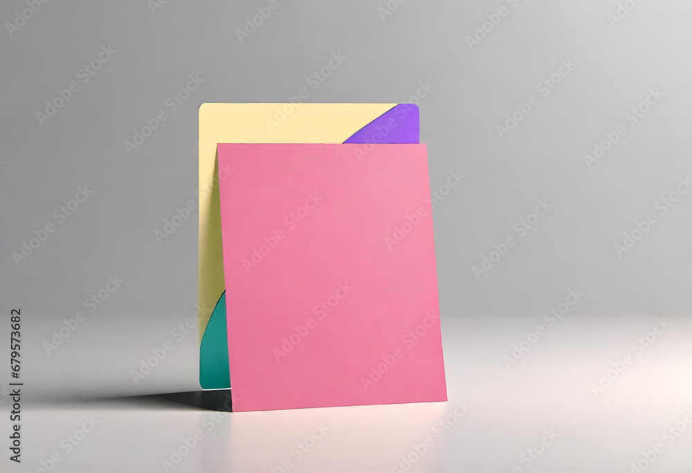 birthday card in minimal style birthday card in minimal style