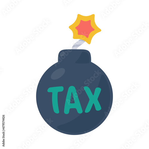 Tax explosion. Discounts and penalties from paying taxes.