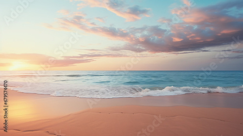 Australian beaches at dusk