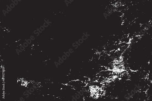 black grunge texture background, black and white texture vector illustration for background