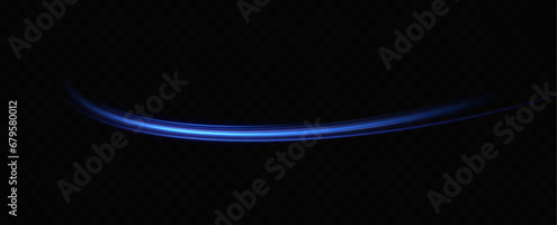 Neon speed lines. Dynamic light motion traces. Light trace wave, trace line.Futuristic neon light lines. Light movement effect, Neon speed lines.
