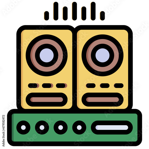 speaker,music and multimedia,subwoofer,woofer,loudspeaker,electronics,speakers,audio,sound,technolog.svg