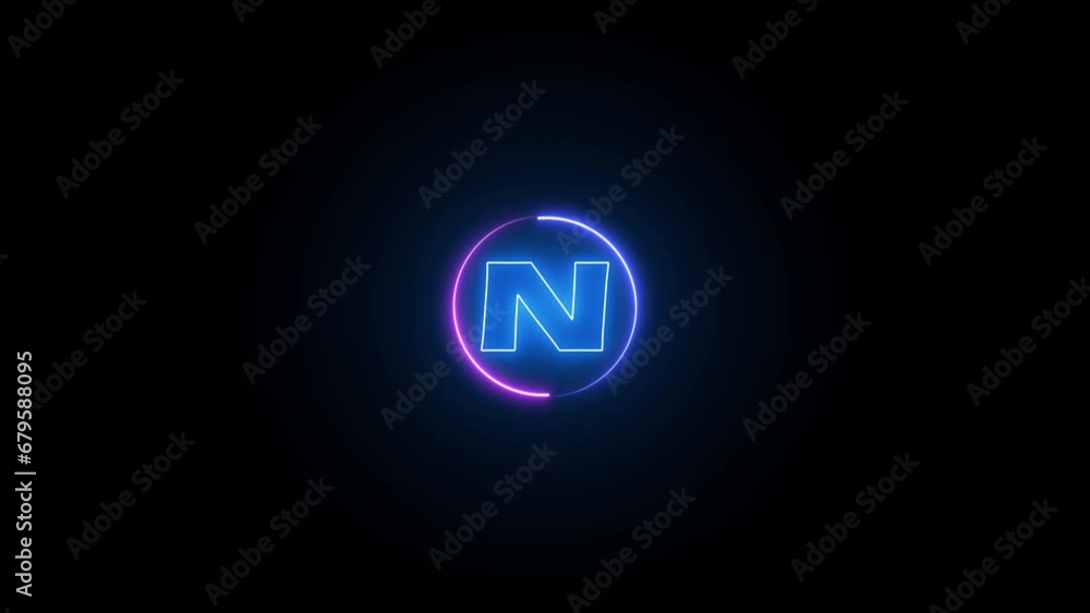 Colorful circle text animation Colorful circle text animation