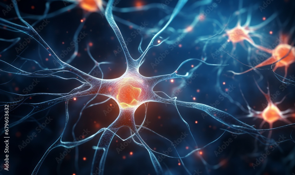 Neuron cells neural network under microscope neuro research science brain signal information transfer human neurology mind mental impulse biology anatomy microbiology intelligence connection Neuron cells neural network under microscope neuro research science brain signal information transfer human neurology mind mental impulse biology anatomy microbiology intelligence connection