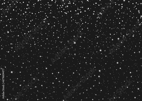 Christmas background of a snowy overlay design
