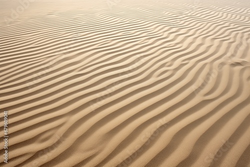 a close-up of ripples in sand dunes