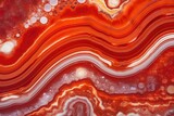 detailed texture of a carnelian agate