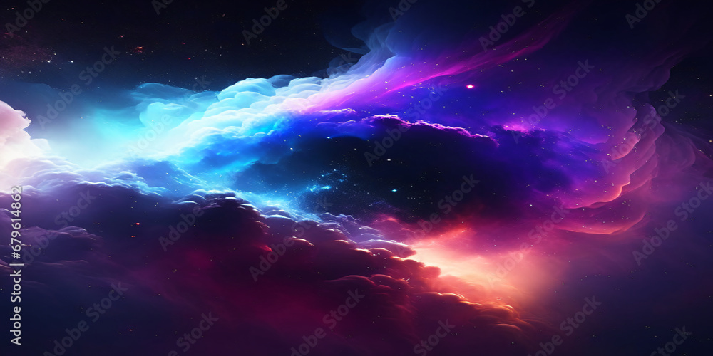 nebula dust texture background