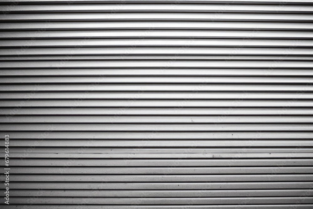 textured surface of a grooved metal roller door textured surface of a grooved metal roller door