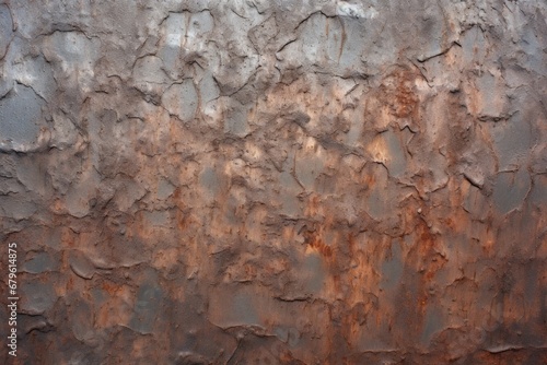 pitted, weathered iron surface with neutral light © altitudevisual