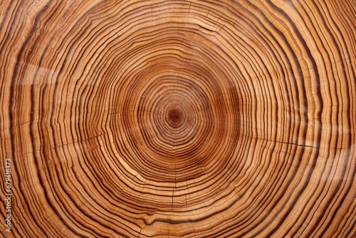 radial pattern of wood grains on tree bark