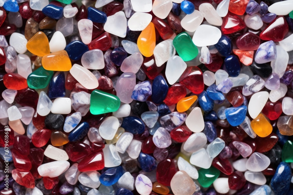 top down view of terrazzo with vivid glass stones top down view of terrazzo with vivid glass stones
