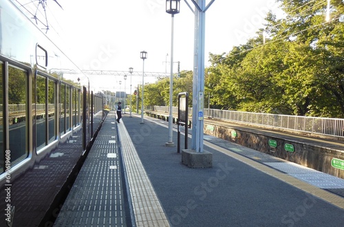 Hankyu Arashiyama Station, Kyoto, Japan photo