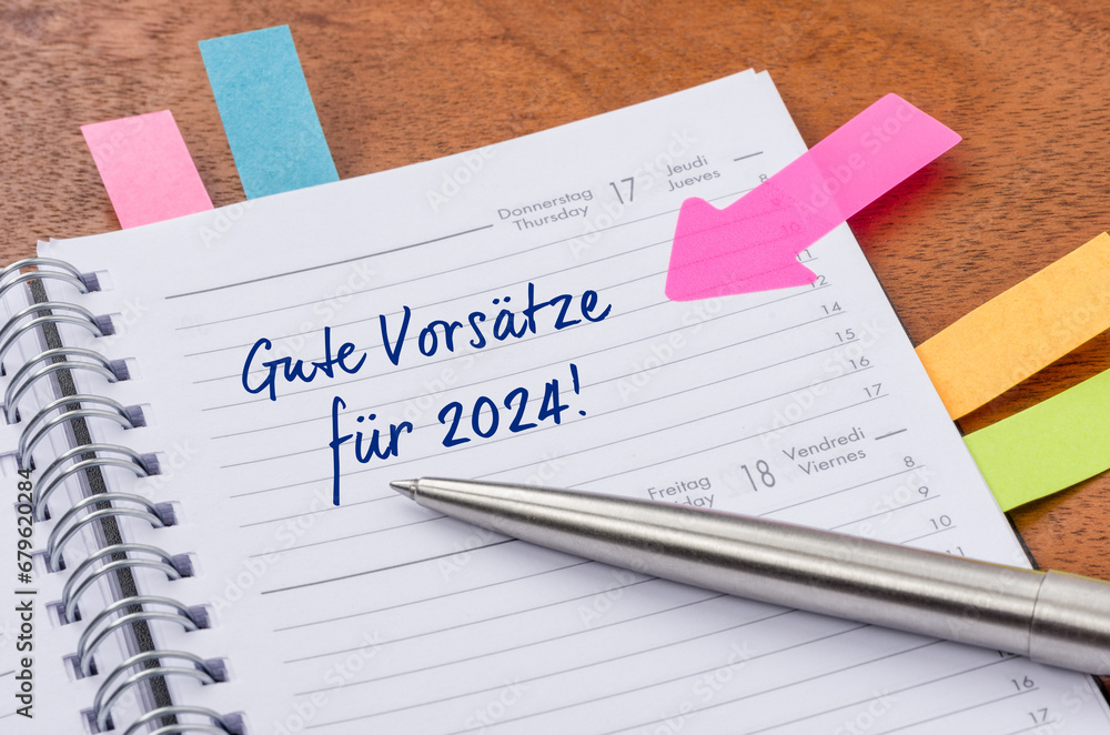 Gute Vorsätze für 2024 Gute Vorsätze für 2024