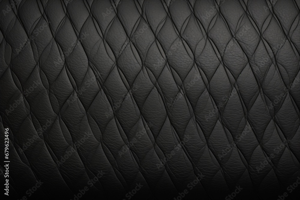 Fototapeta premium black leather upholstery texture