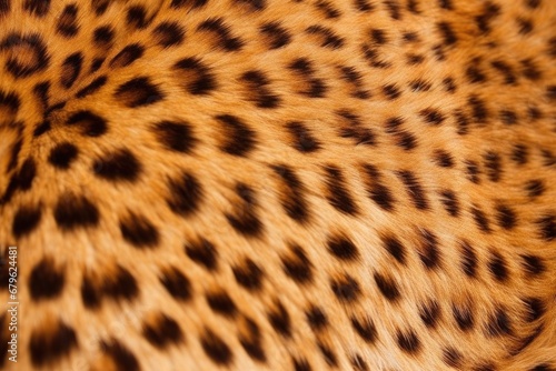 detailed close-up of cheetah skin under afternoon light
