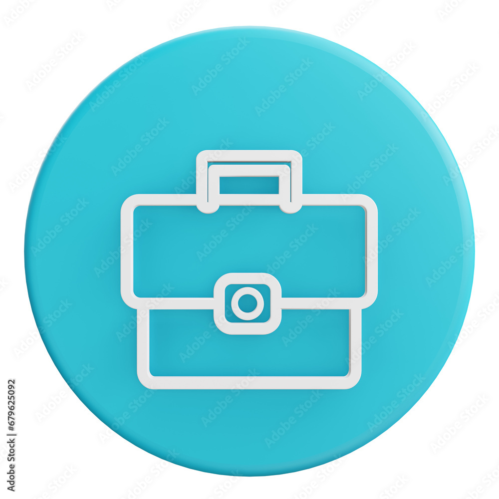 Bag Business 3d icon Bag Business 3d icon